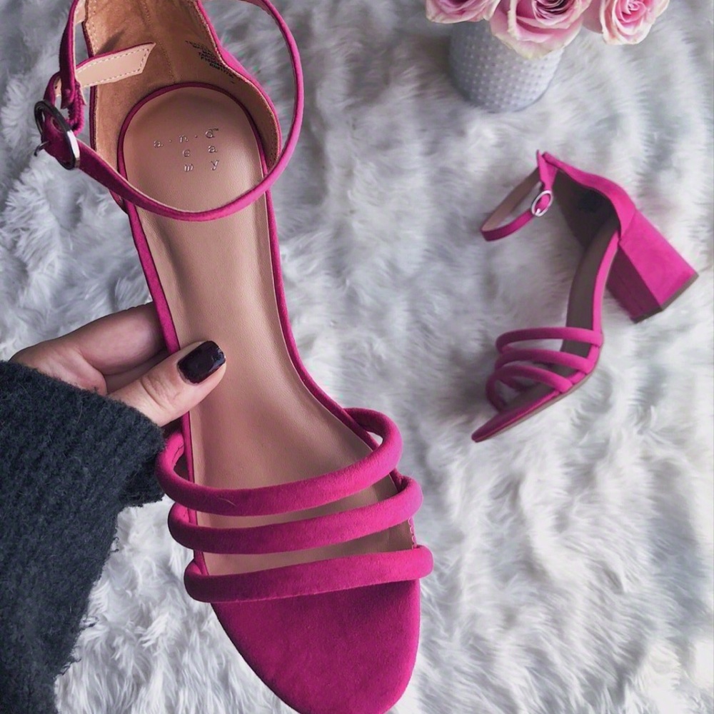 Pink sandals